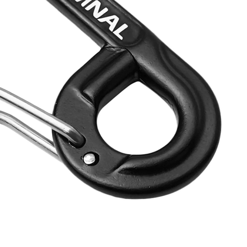 MagiDeal Lightweight Carabiners Hook Eyehole Spring Backpack Clasps Keychain Carabiner Clip Keychain Hook 