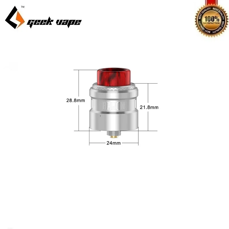 Geekvape Baron Squonk RDA Vape Tank 24 мм fit 510 поток коробка мод Vs Drop Dead электронные сигареты
