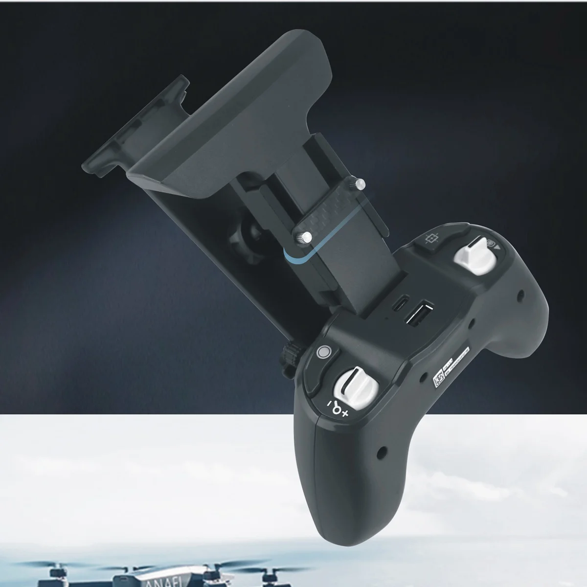 1 комплект Удлинительный кронштейн пульт дистанционного управления держатель для планшета алюминиевый кронштейн для Parrot ANAFI Drone аксессуары