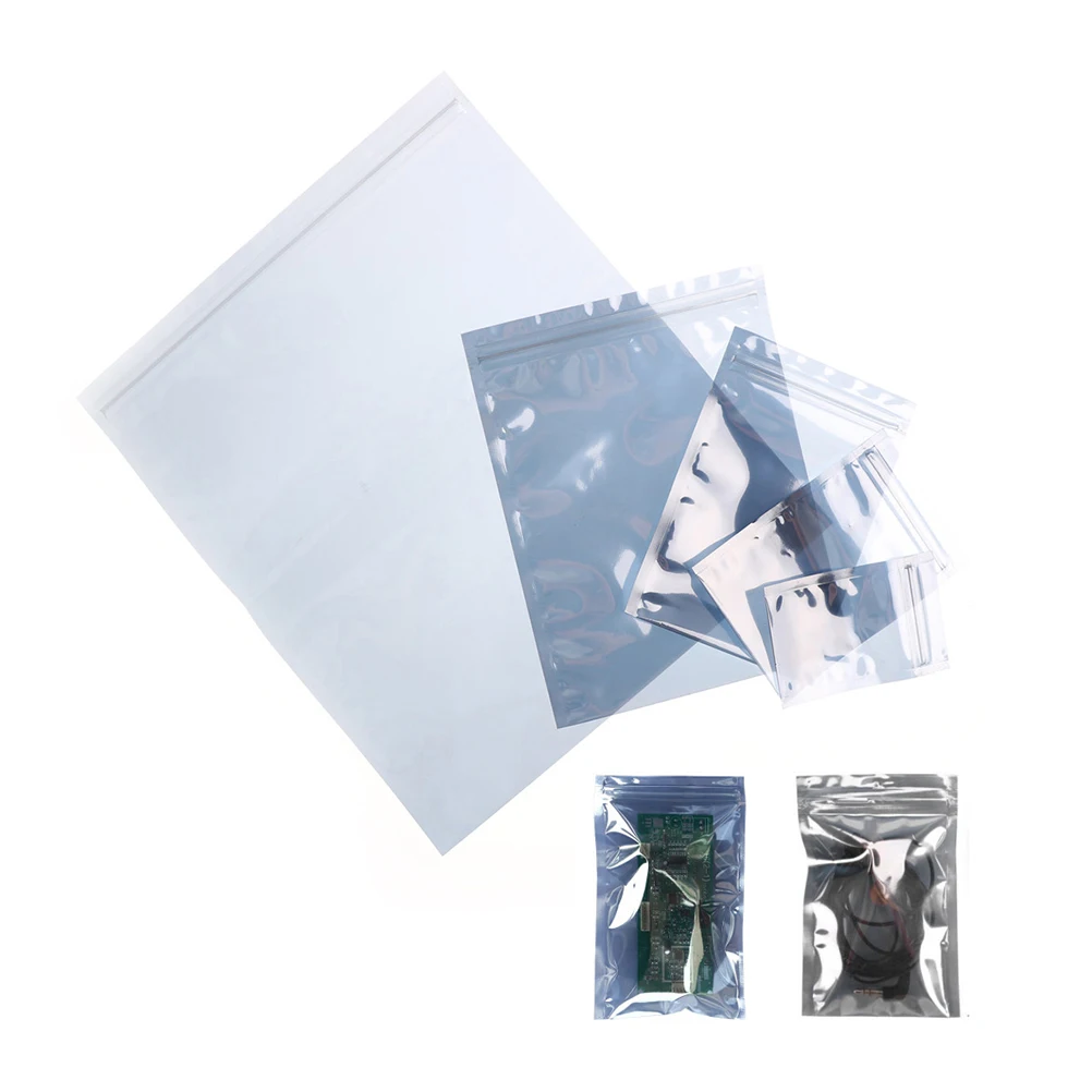 10 шт. антистатические Экранирование сумки ОУР антистатические посылка сумка на молнии молния пакет антистатические сумки для хранения