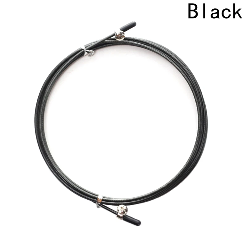

Athletics Skipping Rope Crossfit Replaceable Wire Cable Speed Jump Ropes
