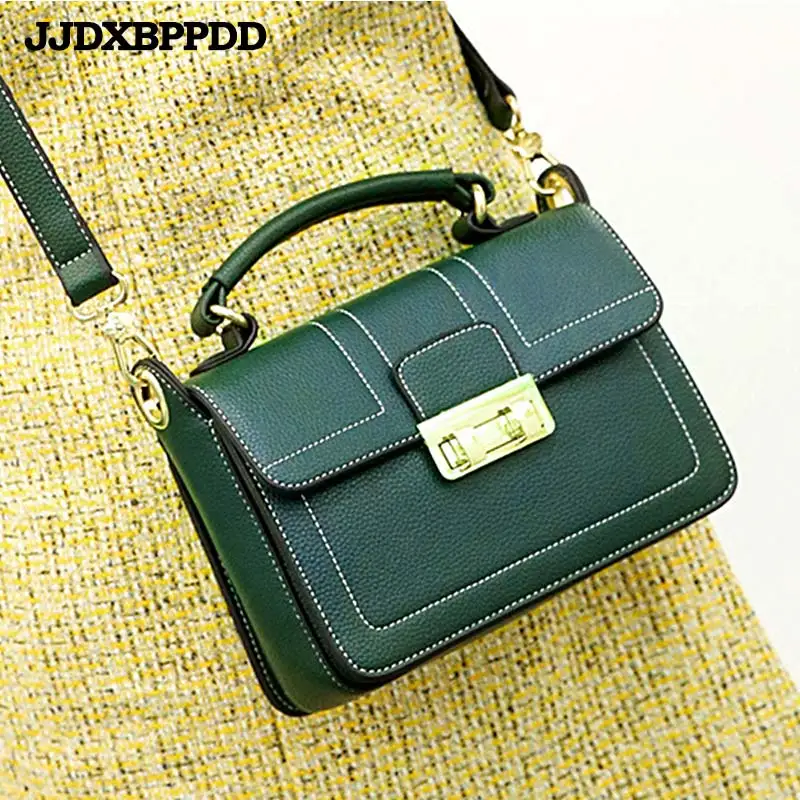 Green JJDXBPPDD летняя модная женская сумка из кожи сумки PU сумка на плечо маленькая Лоскутная сумка через плечо для женщин сумка-мессенджер сумки в стиле "Ретро" - Цвет: Green
