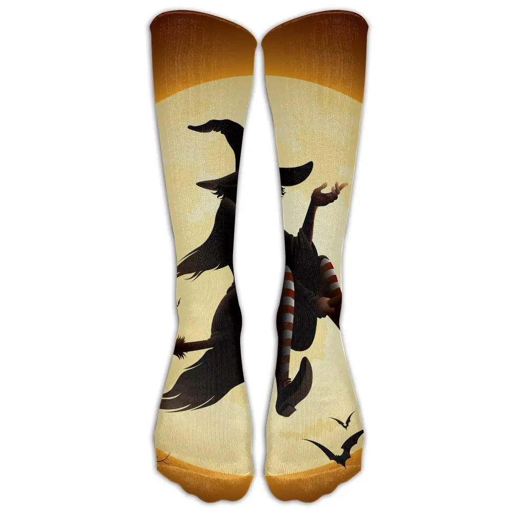 SAMCUSTOM модные Гольфы Женские Хлопковые гольфы для дам теплые Хэллоуин конфеты 3D печать длинные чулки