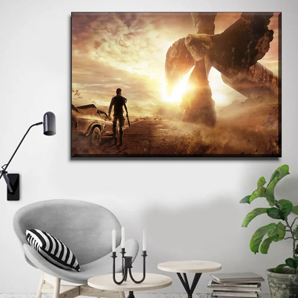 

Canvas Painting Wall Art Decorative Framework 1 Piece Movie Mad Max Pictures For Living Room Modern On High Quality Canvas Print