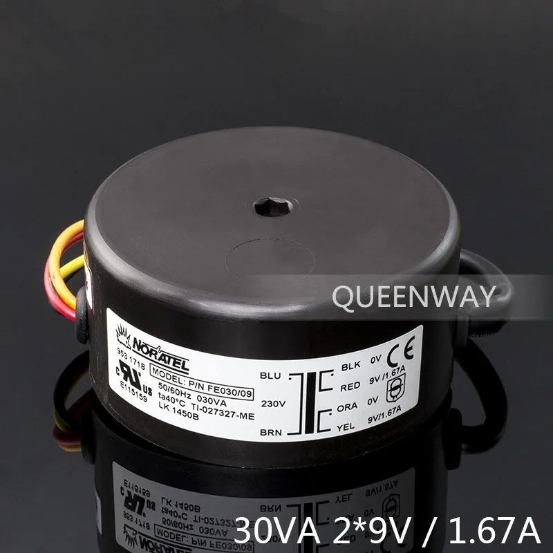 T-005 двойной 6 V 9 V 25 V 30 W NORATEL уплотнительный тороидальный трансформатор 30VA