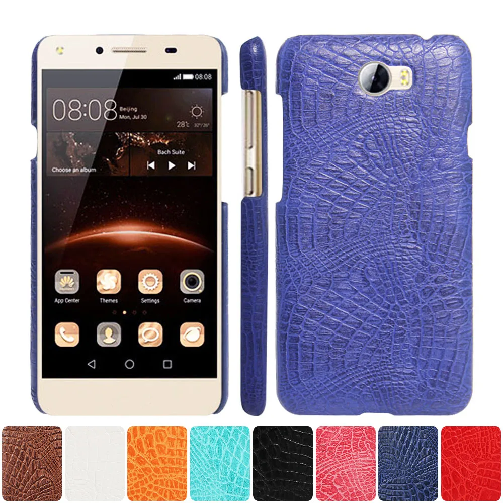 Кожаный чехол для huawei Y5 II CUN-L21 CUN-U29 Y 5 II телефон бампер Встроенная чехол для huawei Y5II CUN-L01 CUN-L03 CUN-L22 крышка ПК