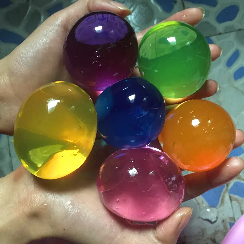 

30pcs 12-14mm Spherical Water Beads Mud Soft Crystal Soil Growing Water Balls Keep Plants Flower Wedding Home Decoration SJ12-14