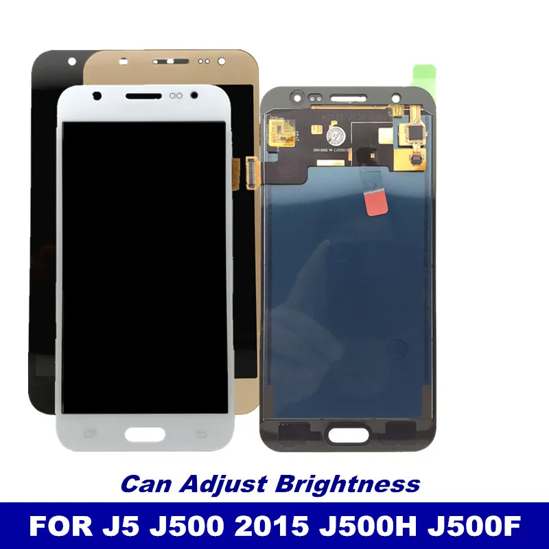 Можно регулировать яркость экрана для Samsung Galaxy J5 2015 j500 J500F J500H телефонов ЖК-дисплей