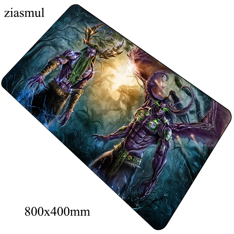 Varian Wrynn padmouse 800x400x3 мм игровой коврик для мыши игровой HD рисунок большой коврик для мыши геймер компьютерный стол 3d коврик notbook mousemate pc