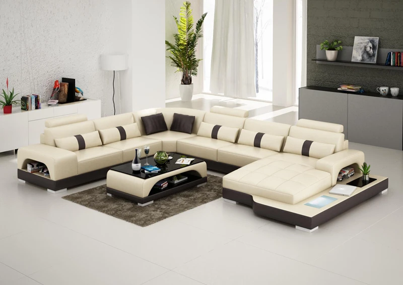 Мебель для гостиной домашний кинотеатр удобный кожаный диван стул