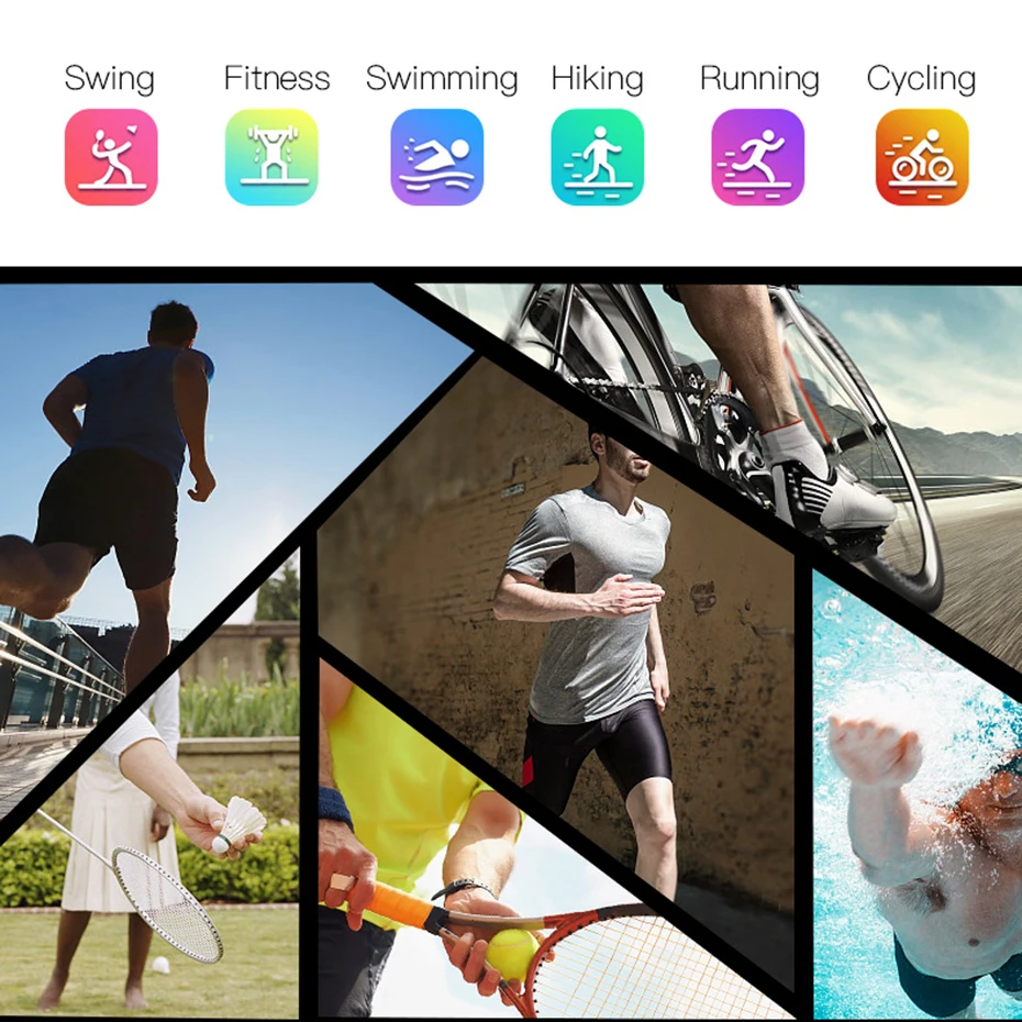 Водонепроницаемый Smart Watch Sport Bluetooth Фитнес трекер часы с сердечного ритма крови Давление кислорода в крови монитор для Android IOS