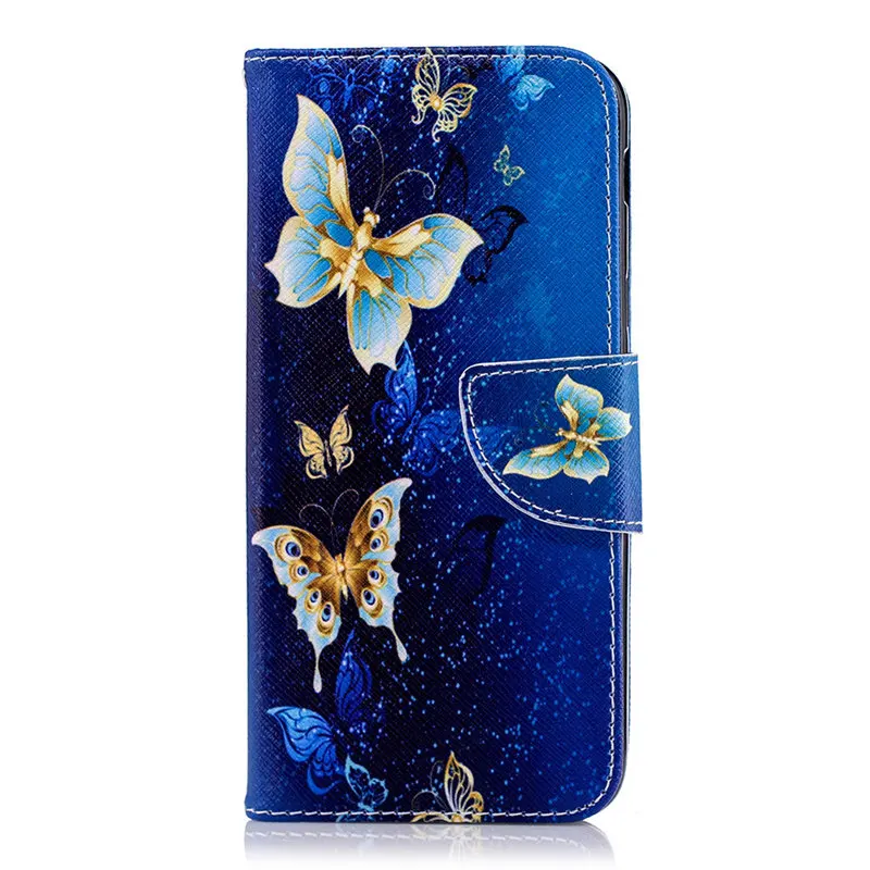 Golden Butterfly Высокое качество крашеный чехол для samsung Galaxy S10 S10E S9 S8 S7 край j2Pro A6 A7 A8 J4 J6 плюс модные лотоса крышка DP07Z - Цвет: Golden Butterfly