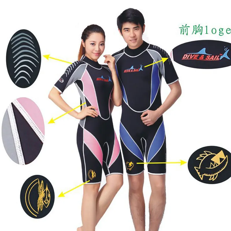 Новый гидрокостюм для дайвинга Снорклинга серфинга 3 мм|shorty wet suit|wet suitwetsuit diving |
