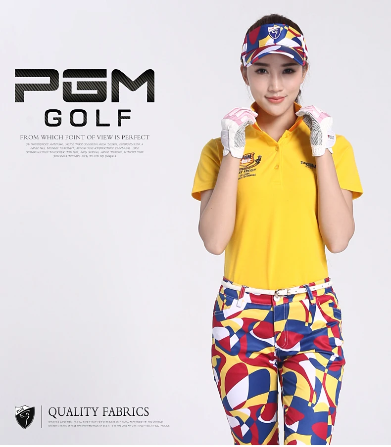PGM женское из микрофибры перчатки для гольфа женские левые и правые эластичные Нескользящие солнцезащитные дышащие носимые перчатки для гольфа