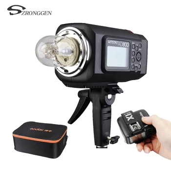 

Godox Wistro AD600 TTL600Ws GN87 HSS 1/8000S Flash Light w/2.4G X System 8700mAh Li-on Battery