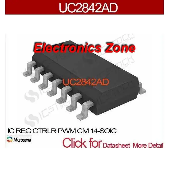 Uc2842ad IC REG CTRLR шим 14-SOIC UC2842AD 2842 UC2842 UC2842A 2842A C2842 | Электронные компоненты и