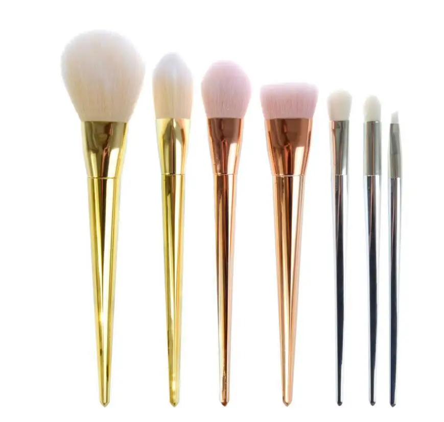 

New 7pcs Makeup Cosmetic Brushes Set Powder Foundation Eyeshadow Lip Brush Tool Maquillajes Para Mujer