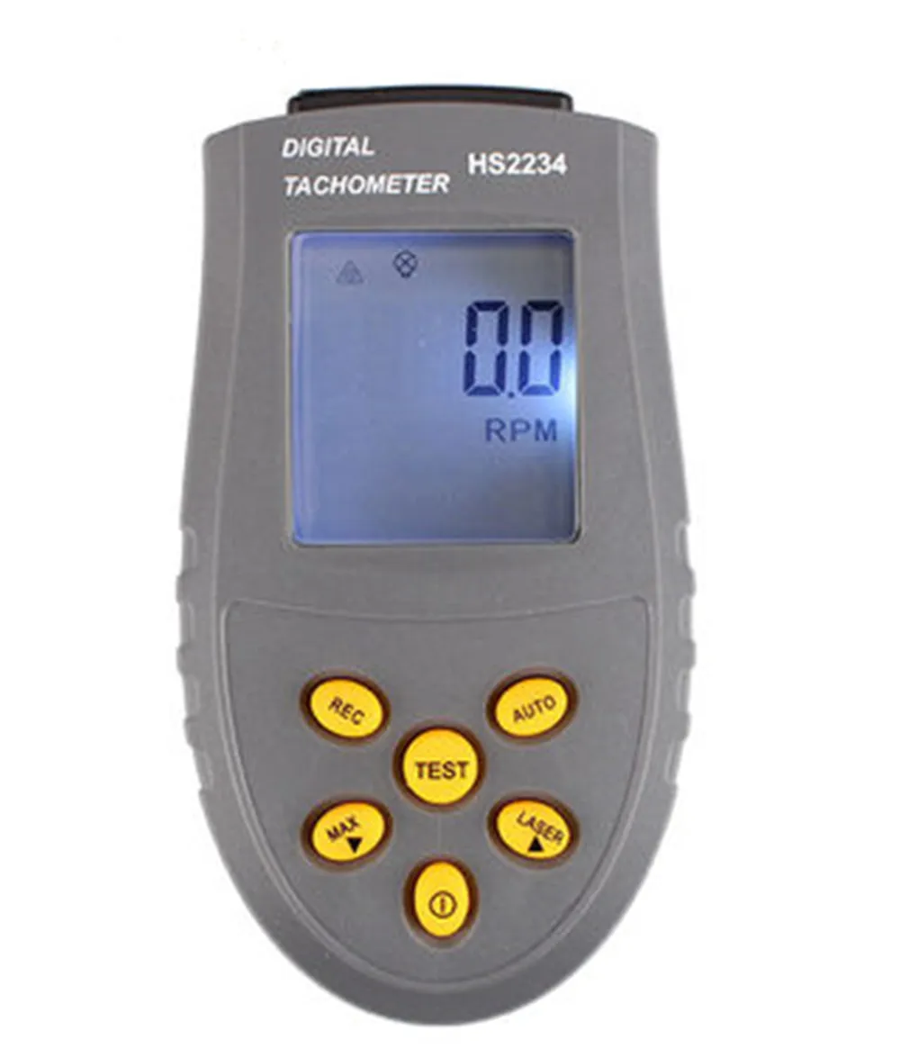 2017 New Handheld Non Contact Digital Tachometer Tach RPM Tester
