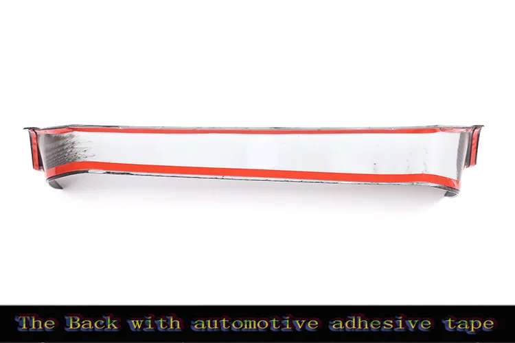 Углеродного волокна для Land rover Range Rover велярный 2017 2018 ABS Chrome Dashboard украшения крышка отделка автомобильные аксессуары