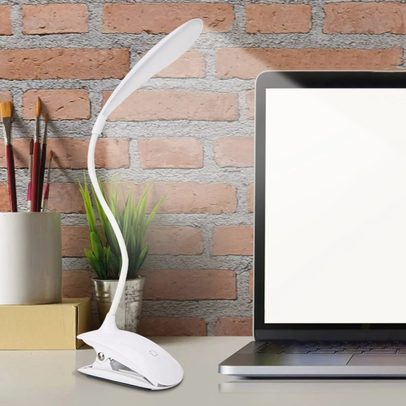 

Table Lamp USB Led Desk Lamp 14 LED Table Lamp with Clip Bed Reading Book Night Light LED Desk Lamp Table Touch 3 Modes
