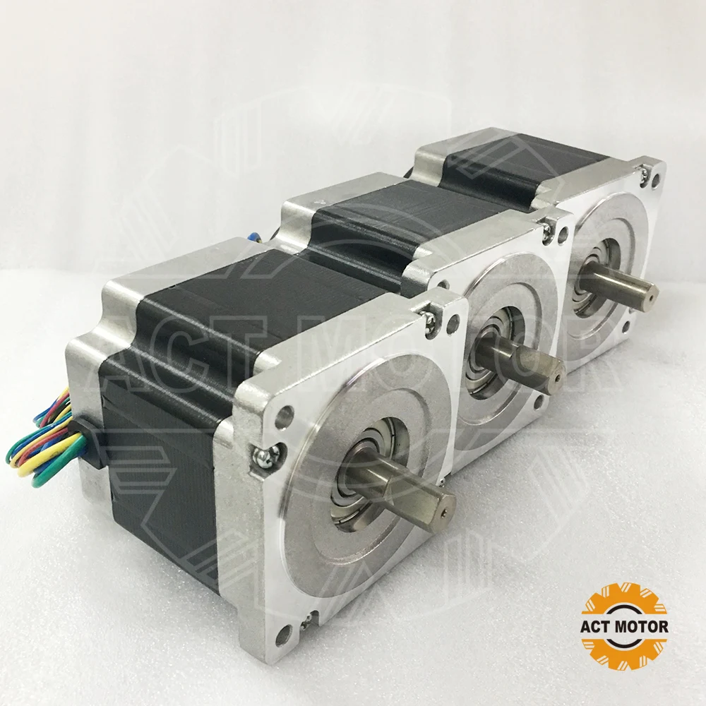 Free ship from Germany!ACT Motor 3PCS Nema34 Brushless DC Motor 86BLF03