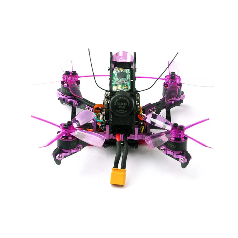 Eachine lizzard105s FPV гоночный Дрон BNF F4SD 28A Blheli_S ESC 720P DVR 5,8g 25/200mW VTX 4S