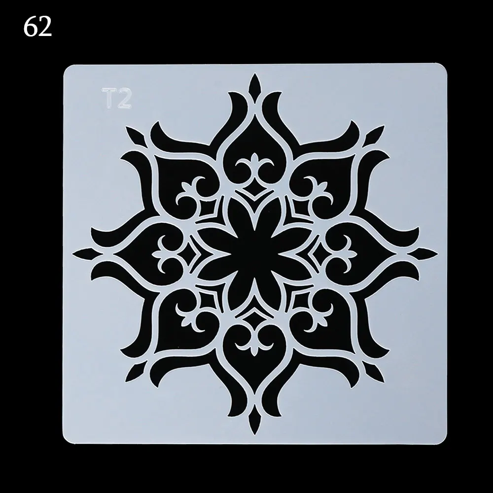 

1PC DIY Craft Mandala Auxiliary Layering Stencils Walls Painting Scrapbooking Stamp Album Decor Embossing Paper Card Template#62