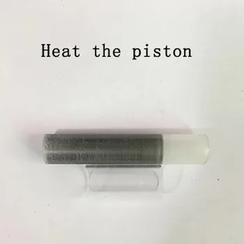 

Stirling engine Heated piston exchange cylinder block