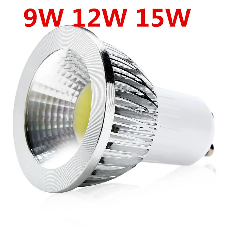 1 шт. диммируемая Светодиодная лампа 9 Вт 12 15 AC/DC В MR16|mr16 led cob|12v mr16led cob spotlight |