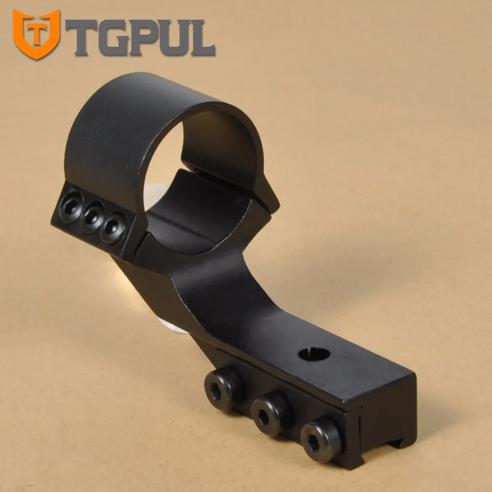 

TGPUL Ultra High 30mm Scope Ring Cantilever Extended Sight Scope Mount For Hunting Aim Fits 11mm Dovetail Rail with Stop Pin