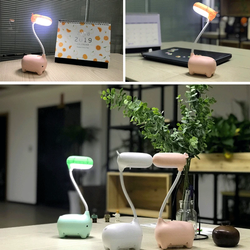 3w Led Table Lamp Giraffe Cute Desk Light Usb Charging Light For