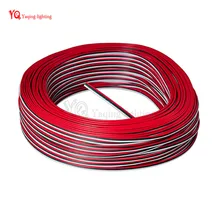 100 м рулон 3PIN 22AWG светодиодный провод удлинительного кабеля Шнур светодиодный разъем для WS2811 WS2812B SK6812 WS2813 Светодиодные ленты света