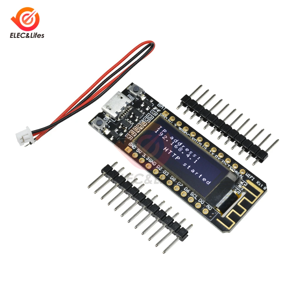 0,91 дюймовый oled-дисплей ESP8266 NodeMcu wifi макетная плата CP2104 32Mb Flash ESP 8266 модуль Интернет вещей печатная плата IOT