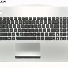 JIANGLUN новая клавиатура с подсветкой США для Asus N56V N56VV N56VB N56VZ N56VJ N56VM Упор для рук