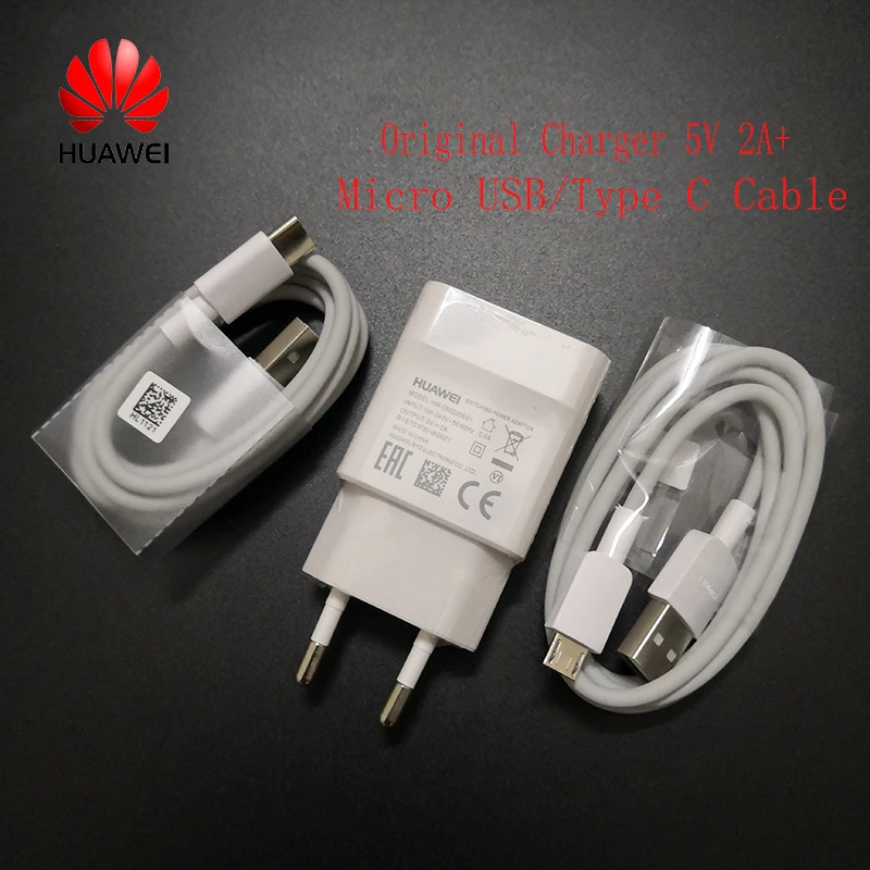 

Original for HUAWEI Charger Adapter 5V/2A,100cm Data Cable For Mate 7 8 S/P7/P8 Lite 2017/P9 Lite/P10/P20/Honor 8 Lite/7I/6X/7X