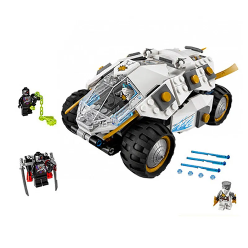 Legoings Tumbler 371pcs Building Blocks Set Brick Boys Toys LegoINGlys Titanium Ninja Car blocks