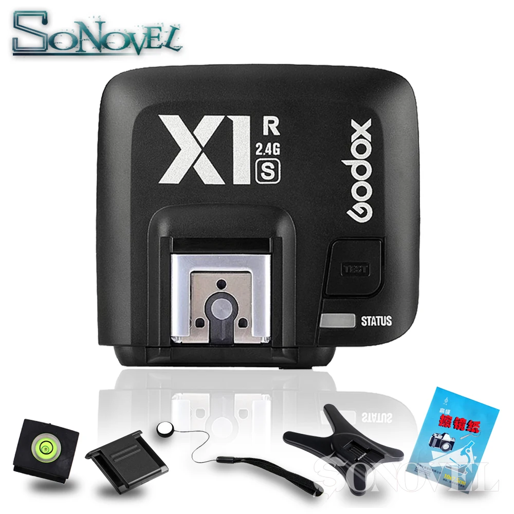 Godox X1R-S 2.4G Wireless Receiver for X1S Flash Trigger Transmitter For Sony A9 A58 A7RII A7II A99 A7R A7S A6300 A6500 A6100 |