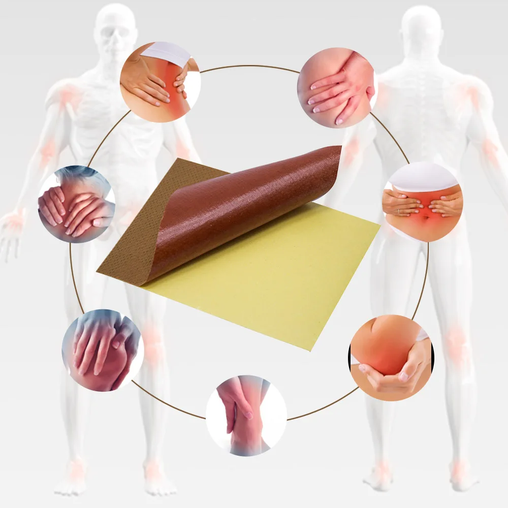 Sumifun 8 шт./пакет китайский пластырь для боли наклейка для облегчения шеи массаж мышц медицинский ортопедический массажер для тела продукты C1448