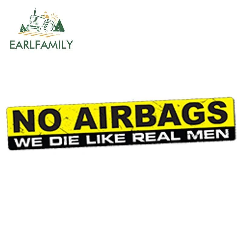 EARLFAMILY 15 см x 3 автостайлинг без подушек безопасности Автомобильная наклейка