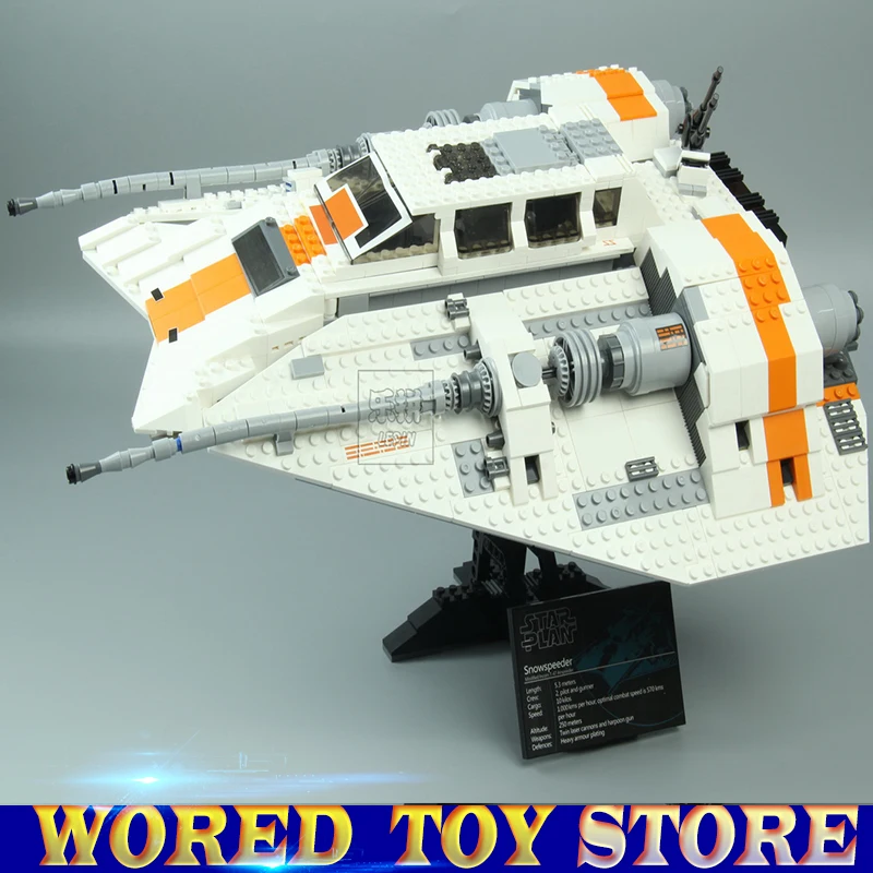 

Lepin 05084 Star 1457Pcs Series Wars the Snowspeeder Set Self-Lock Building Blocks Bricks Educational Toys Model legoed 10129