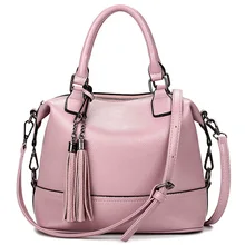Women Leather Handbags Tassel Crossbody Bags for Women Bags Handbags Women Famous Brands Women Messenger Bags Bolsa Feminina
