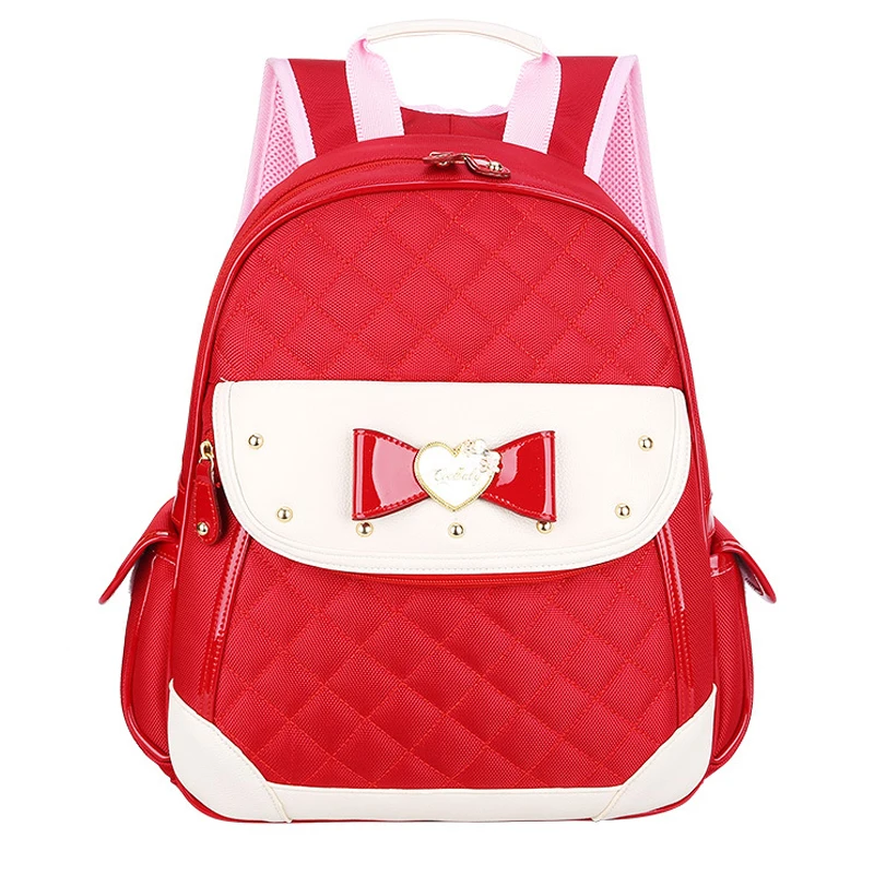 

New 2017 Cute Little Girl School Bag Princess Small Backpacks For Girls Children Waterproof Bookbags mochilas escolares infantis