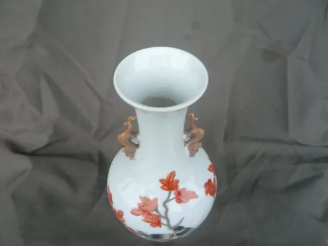 Rare Old Qing Dynasty famille роза фарфоровая ваза ручная роспись с отметкой лучшая коллекция