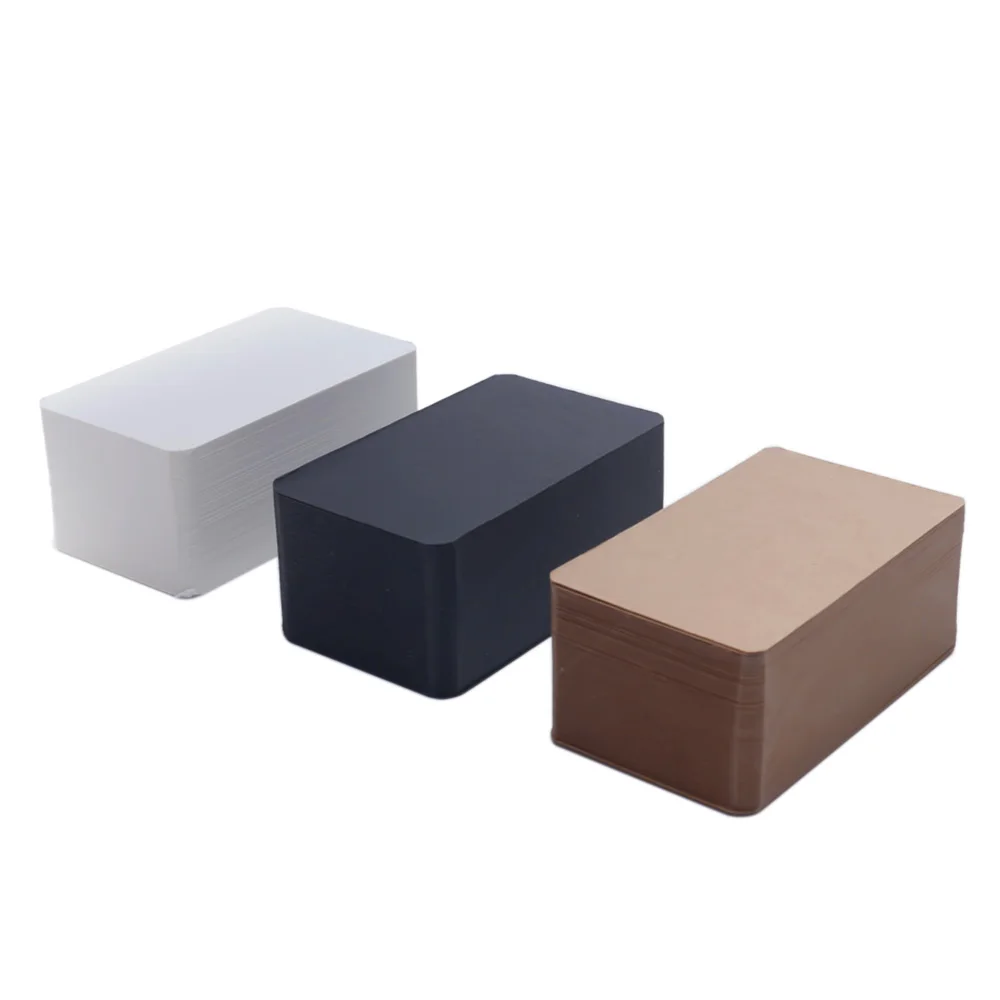 100 Sheets/Box Letter Card Portable Cute Black White Kraft Paper Memo