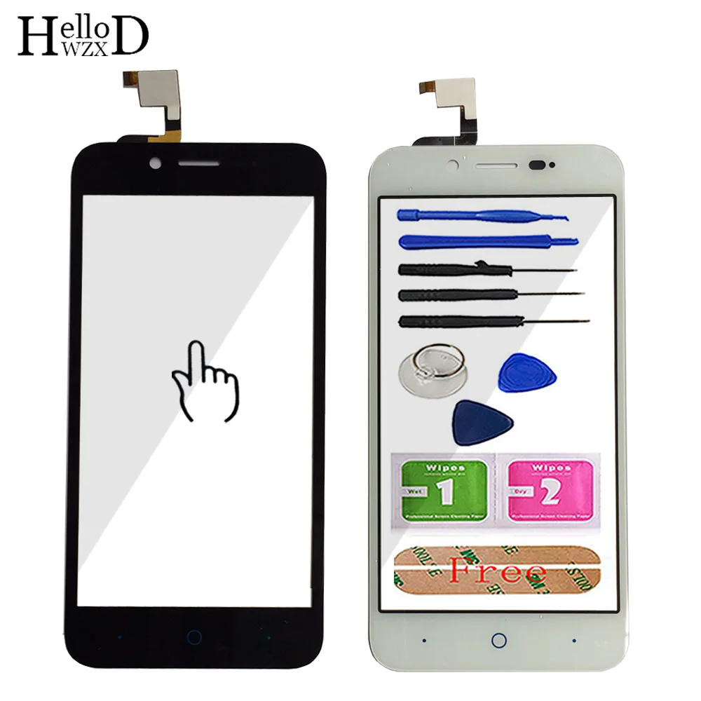 

Touch Screen For ZTE Blade L4 Digitizer Panel Sensor Touch Glass For ZTE Blade L4 A460 Front Glass Touchscreen Tools Adhesive