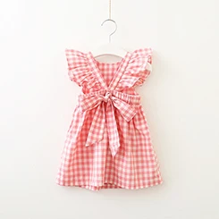 2019-sommer-Neue-Kinder-Kleidung-M-dchen-Kleid-Die-Bogen-Plaid-Kleid-Backless-Fliegen-Sleeve-Prinzessin.jpg_640x640