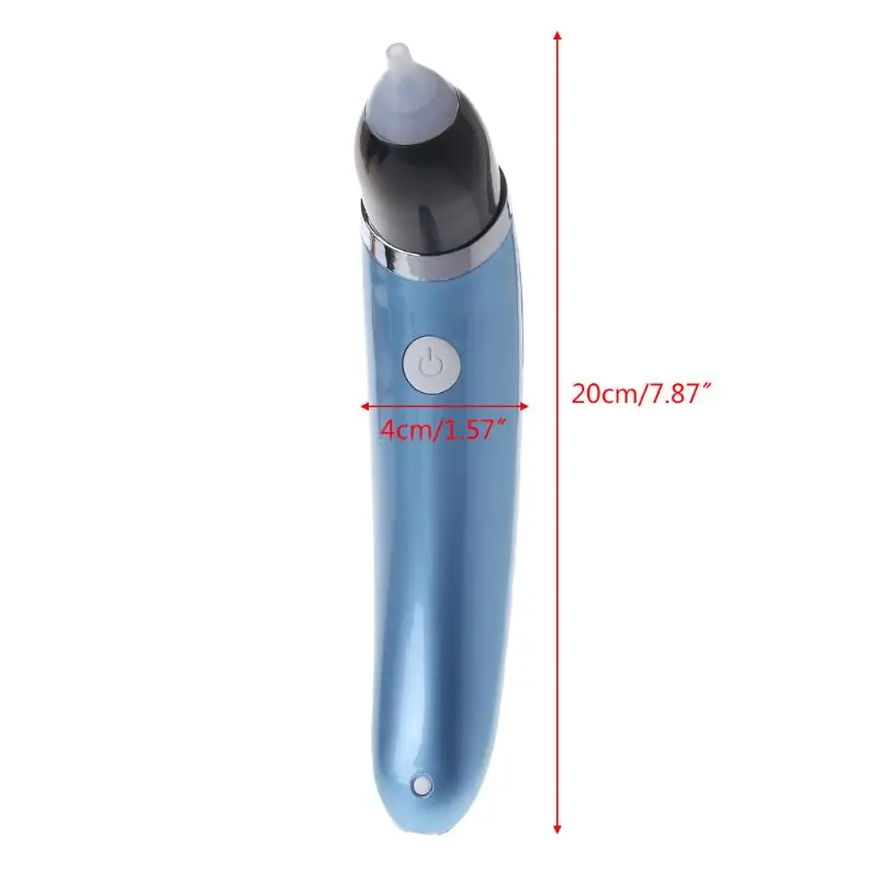1 Set Nose Cleaner Baby Sniffing Equipment Electric Professional Portable Travel Vacuum Nasal Safe Silicone Head Snotty Cleaner