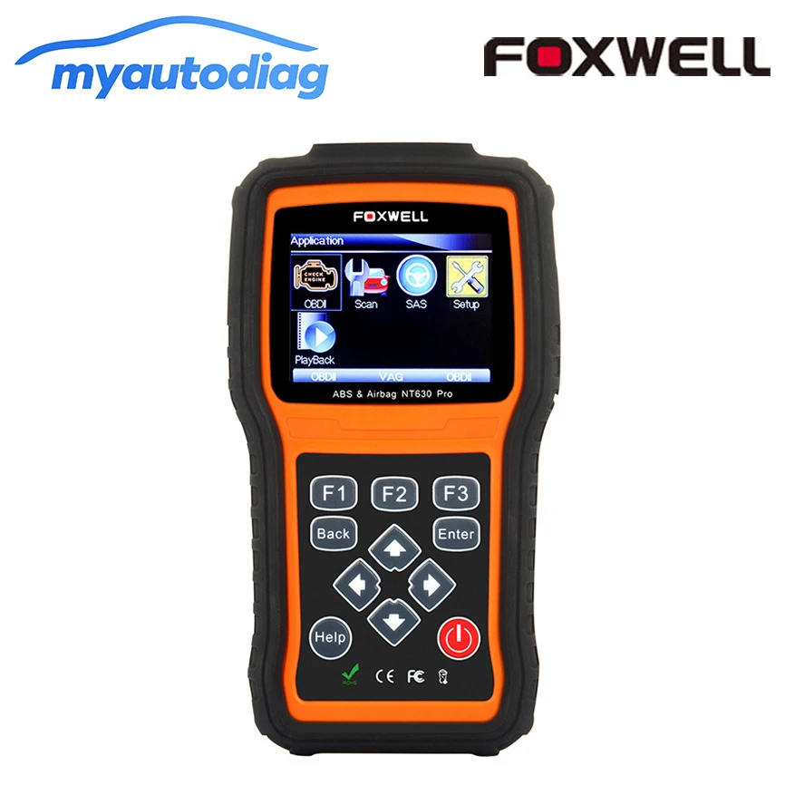Диагностический инструмент OBD2 Foxwell NT630 Pro считыватель кодов двигателя автомобиля