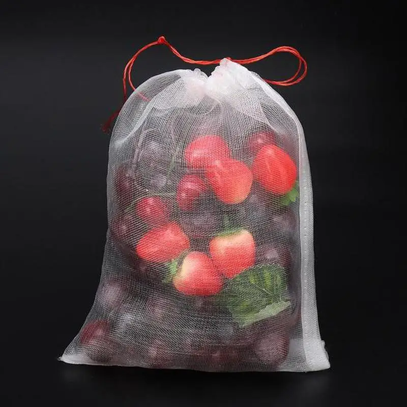 10 шт./лот, садовый, овощной, виноград, яблоки, фрукты, защитная сумка, сумка, сельскохозяйственная, для борьбы с вредителями, анти-птичьи сетчатые сумки, сумки для выращивания