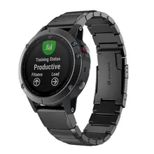 Ouhaobin браслет из нержавеющей стали быстрая замена ремешок для Garmin Fenix 5X часы 4 апреля